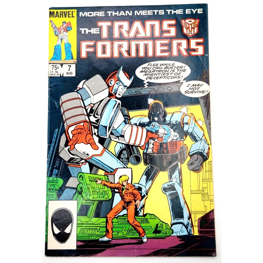 TRANSFORMERS #7 (1985) / FN- / MEGATRON‎ RATCHET MARVEL
